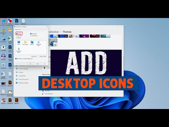 How to Show Desktop Icons on Windows 11  Fix Missing Icons Easily