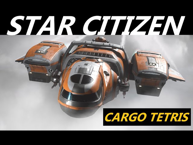Star Citizen Cargo Tetris - Freelancer MAX gameplay (Update 3.21)