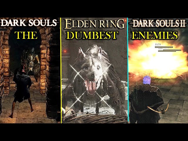 The DUMBEST Enemies In Souls Games (ft. RUSTY)