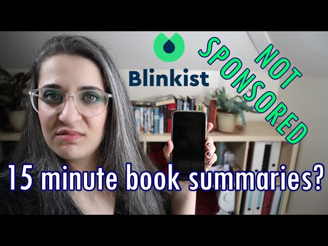 I tried Blinkist so you don't have to | Blinkist Review [CC]
