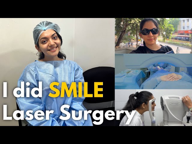 I did Laser Vision Correction Surgery | SMILE | My Entire Journey | Ahaana Krishna