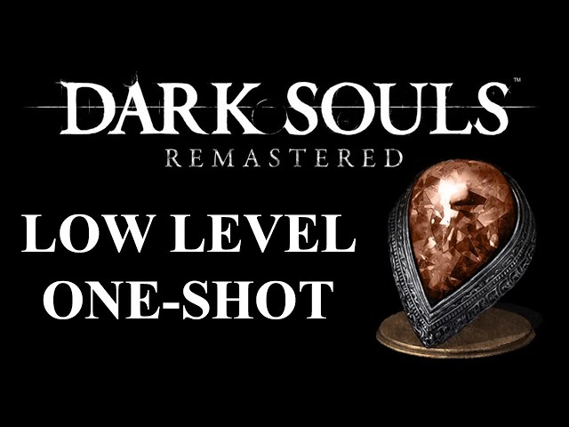 The Low Level One Shot | Backlogs One Shot Contest (Dark Souls Remastered CHALLENGE)