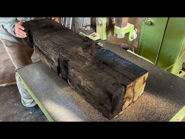 Make an Amazing Table from Shipwreck Wood, Incredible Woodwork by a Clever Carpenter
