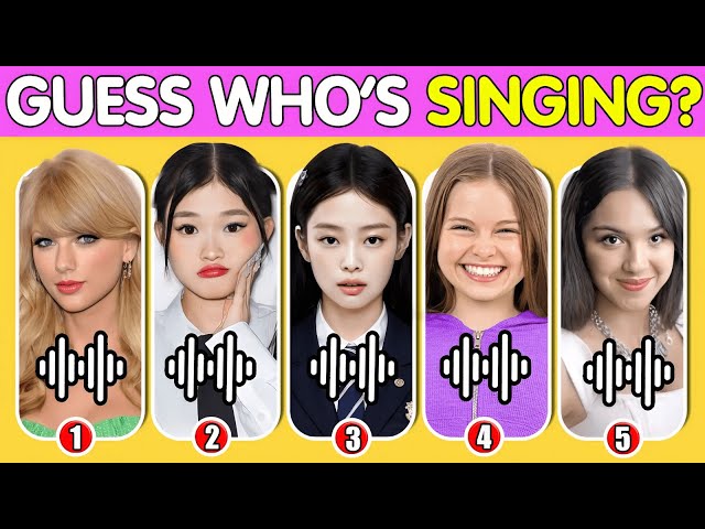 Guess Who's Singing🎤🎵| MOST VIRAL TIKTOK SONGS (2024)| Kika Kim, Jennie, Taylor Swift, Salish Matter