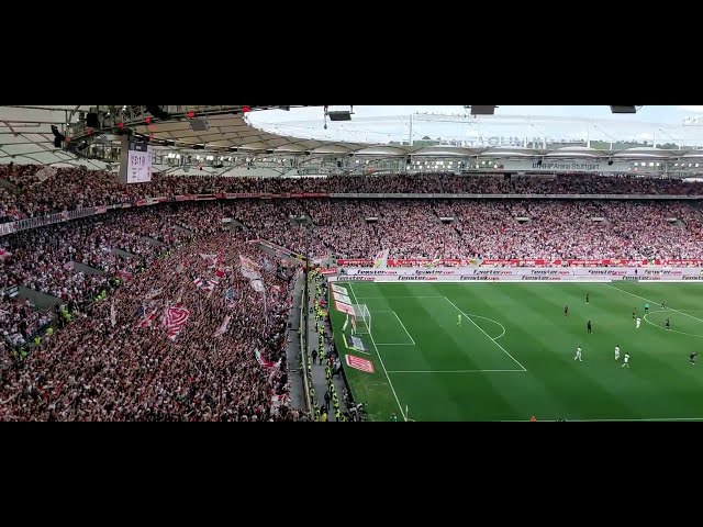 TOR VON SILAS UND GRANDIOSE STIMMUNG IN DER NACHSPIELZEIT!!! VfB Stuttgart - FC Bayern München
