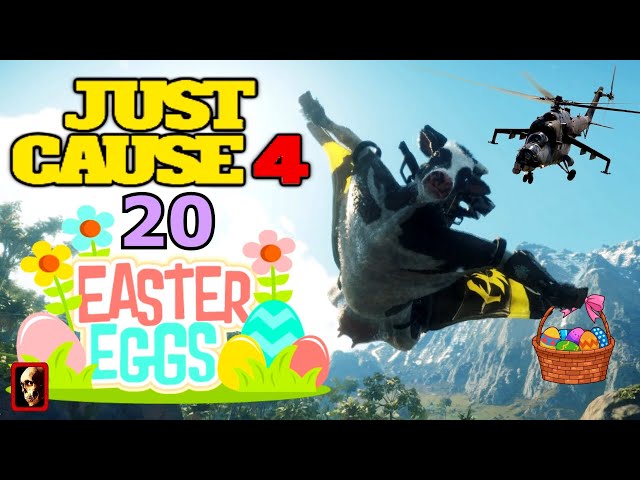 JUST CAUSE 4:  20 EASTER EGGS
