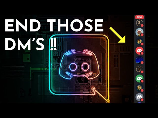 BLOCK DMs in Discord! | How to turn off DMs on Discord