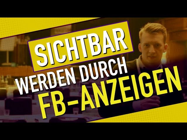 Wie du durch Facebook-Ads SICHTBAR wirst (Live-Event mit Matthias Aumann)