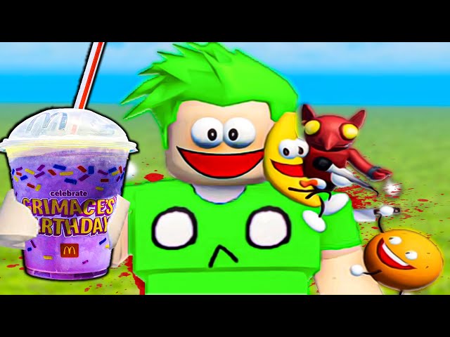 DON'T drink the roblox Grimace Shake..