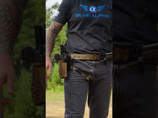 Thicc thighs or not, stay strapped up with the new Blue Alpha Thigh Strap. Live now on our website!