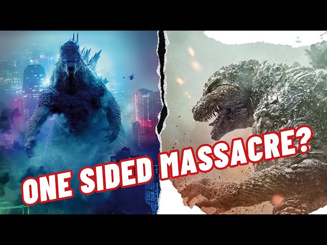 Minus One Godzilla vs Monsterverse Godzilla is not Close!!!
