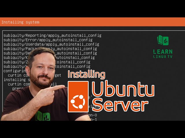 Ubuntu Server 22.04 Live Installer Walkthrough