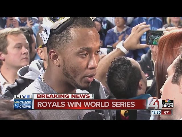 Alcides Escobar talks about World Series win