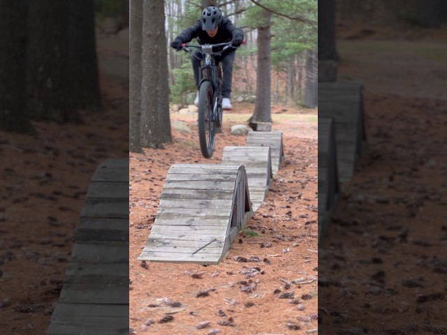 Wilmington bike park is crazy! Such a cool spot to ride bikes and hangout! #mountainbiking #mtb