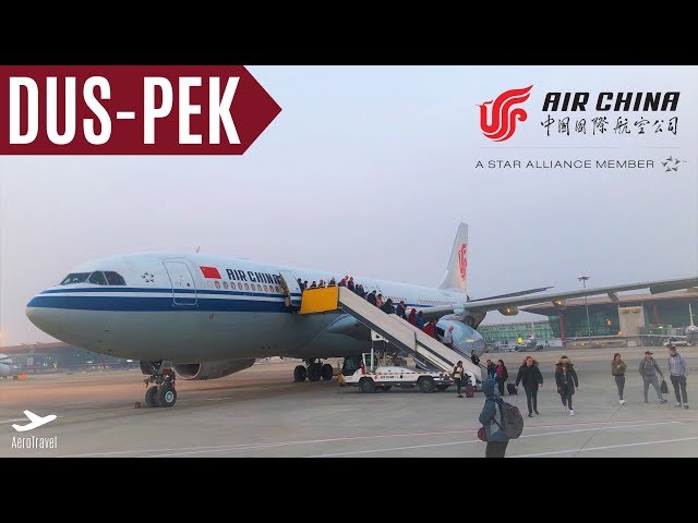 AIR CHINA | AIRBUS A330-200 | TRIPREPORT | DÜSSELDORF - BEIJING | ECONOMY | CA 964 | 4K