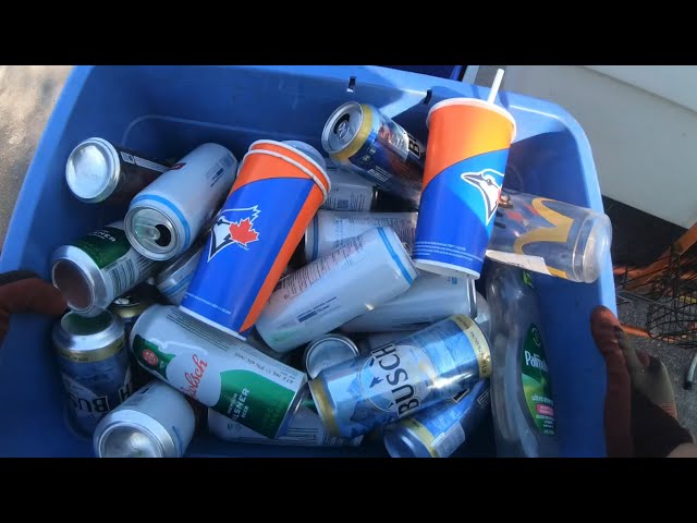 $40 -￼$50 in two hours of collecting empties ￼￼￼