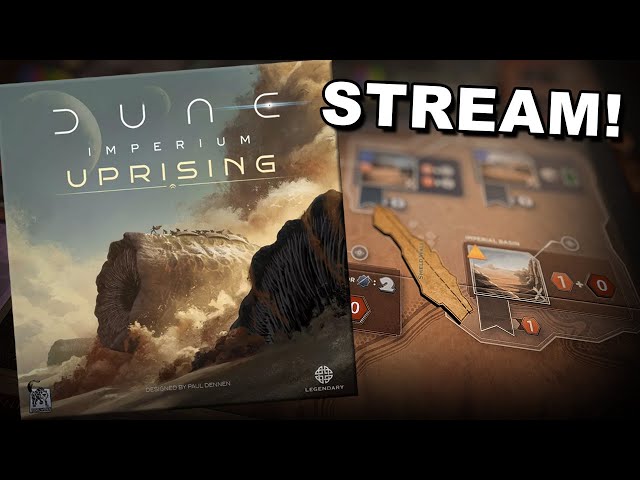 Playing Dune Imperium Uprising!