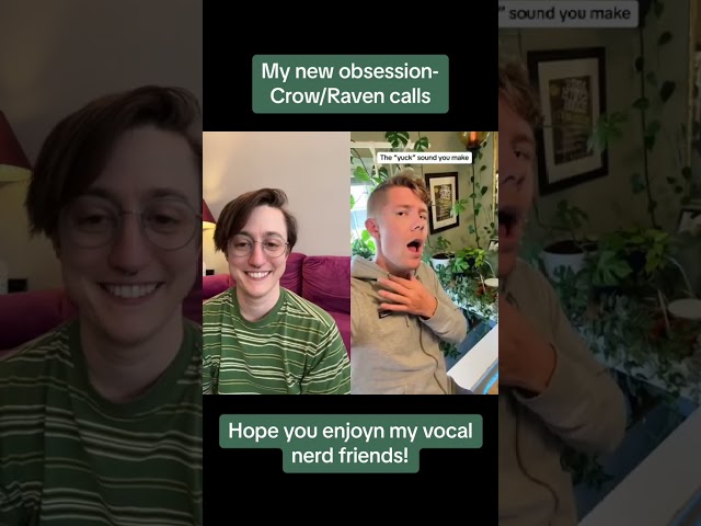 Crow call tutorial, make a murder of friends!