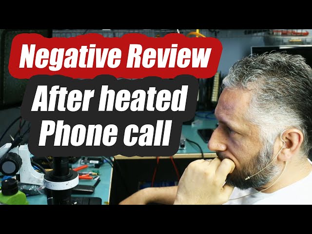 Customer left Negative review after phone call - Listen to the recording.