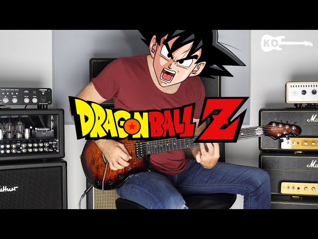 Dragon Ball Z Theme - Electric Guitar Cover by Kfir Ochaion
