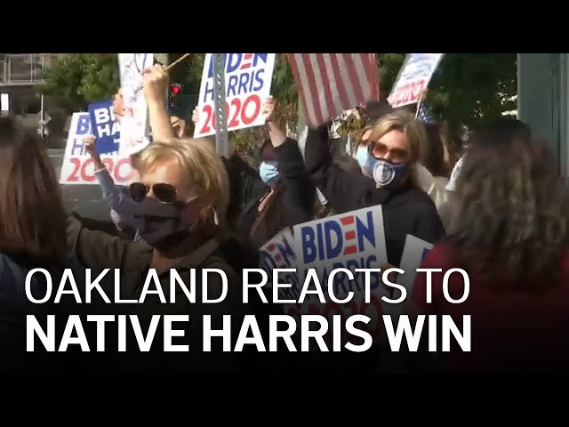 Oakland Residents Celebrate Vice President-Elect Kamala Harris in Her Birthplace