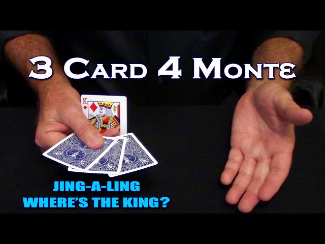 3 Card 4 Monte (Card Magic) ~ An In Depth Tutorial