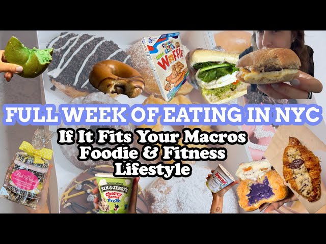 NYC FOOD DIARY | FOODIE & FITNESS LIFESTYLE | WHAT I EAT
