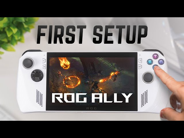 How To Setup The ROG Ally For Gaming