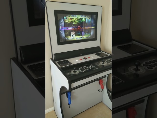 Vewlix Inspired Homebuilt Arcade Cabinet with Light Guns! #Shorts