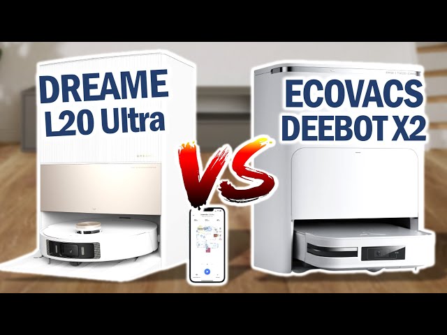 DREAME L20 Ultra vs. ECOVAVCS DEEBOT X2 im Vergleich | Welchen Soll ich Kaufen?