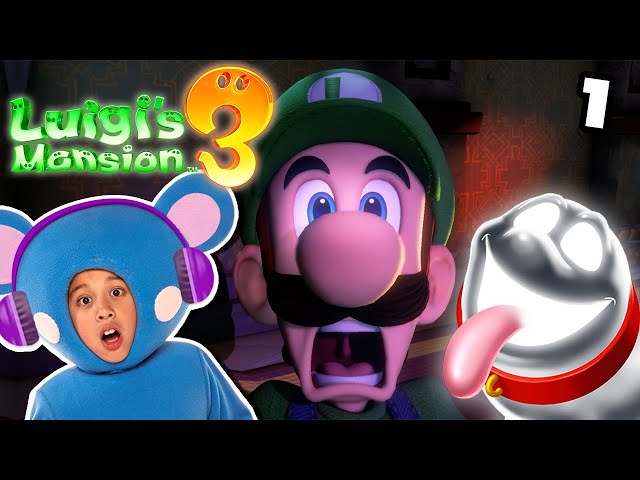 👻MARIO BROS. HALLOWEEN!!!👻 | Luigi's Mansion 3 EP1 | Mother Goose Club Let's Play