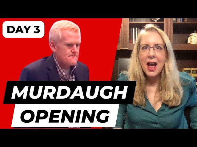 Murdaugh OPENING STATEMENTS!  Jury Selection Ends!  Lawyer Reacts