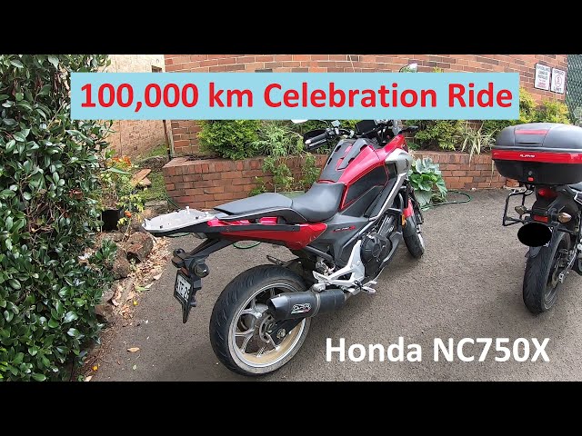 100,000 km Celebration Ride - Honda NC750X