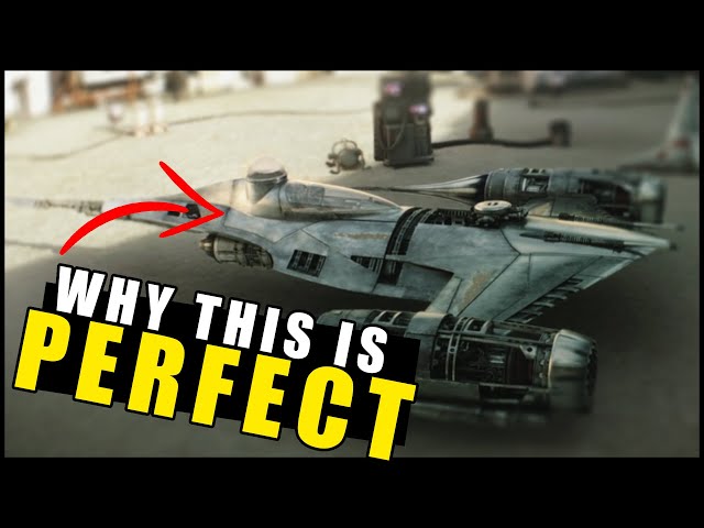 Why the Naboo Starfighter is PERFECT for The Mandalorian