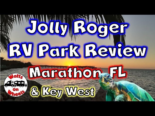 Jolly Roger RV Park Review - Marathon, FL // Key West // Where to Eat //Sea Turtle Hospital