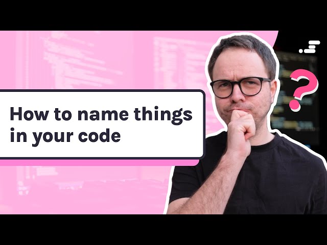 How to name variables and functions in JavaScript