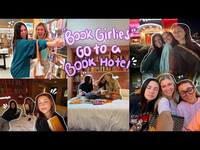 Book girlies take on a book hotel???