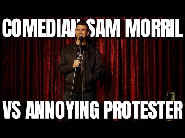 Comedian Sam Morril vs. protester