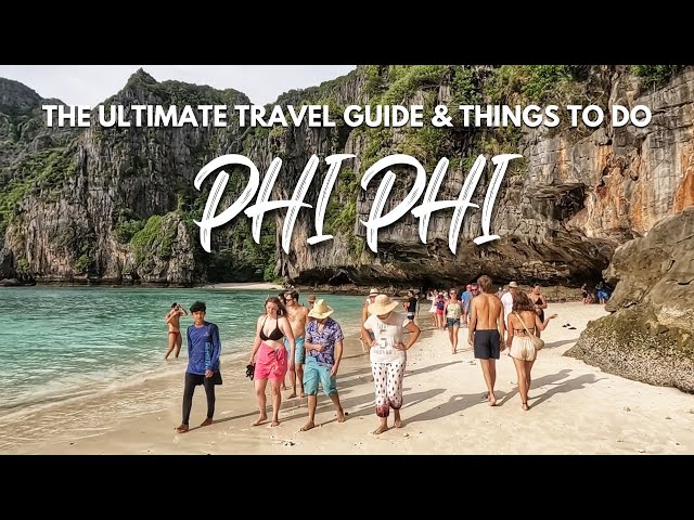 [New! 2024] Phi Phi Islands | Best island in Thailand - With Captions [Places to Visit in Thailand]