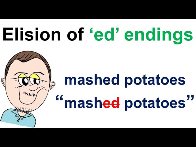 Elision of 'ed' endings - Connected speech
