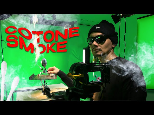Smoke making from Cottone - Stop Motion Animation