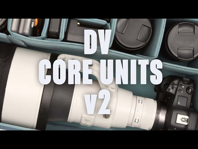 NEW! Shimoda DV v2 Core Units / Resized to fit Mounted Sony 200-600 and Mounted 600's!