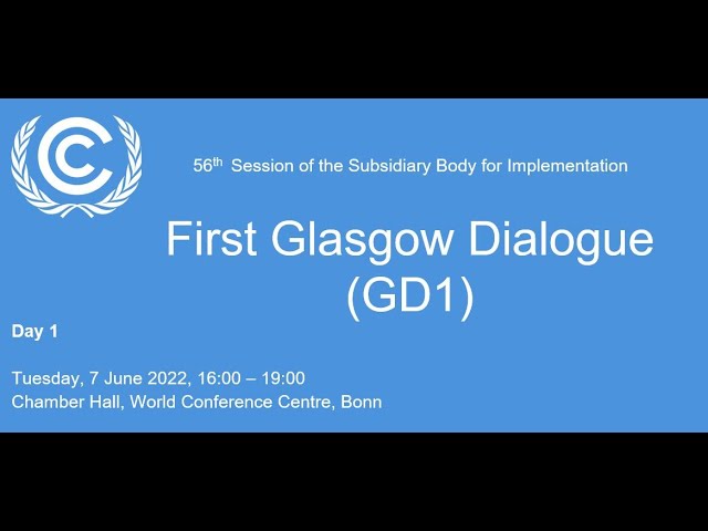 First Glasgow Dialogue (GD1) - Day 1