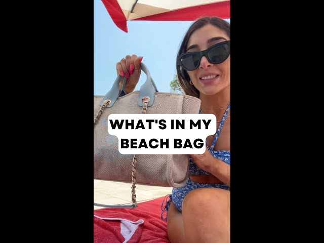 What’s in my Summer Beach Bag #shorts