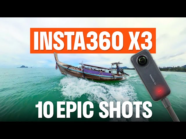 10 Easy Insta360 X3 Shots For A Travel Vlog Video In Thailand + Insta360 App Editing Tutorial