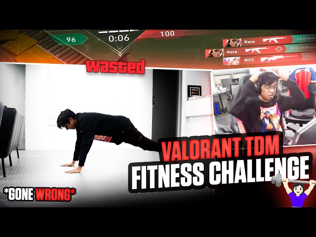I tried the Valorant TDM challenge 🏋️* Gone Wrong *