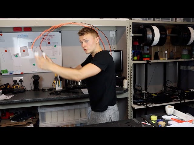 Burning Calories thanks to 3D Printing!? Skipping Rope made from hard plastic - Functional Prints 2