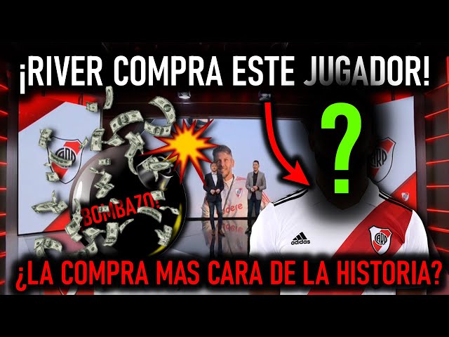 ¡BOMBAZO! ¡River REALIZA la 2da COMPRA MAS CARA DE LA HISTORIA! El CRACK será Jugador de River Plate