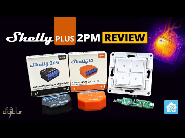Shelly Plus 2PM Review | ESP32 Smart Relay w/ Power Monitoring