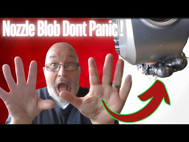 Clear That Blob Blocked 3D Printer Nozzle